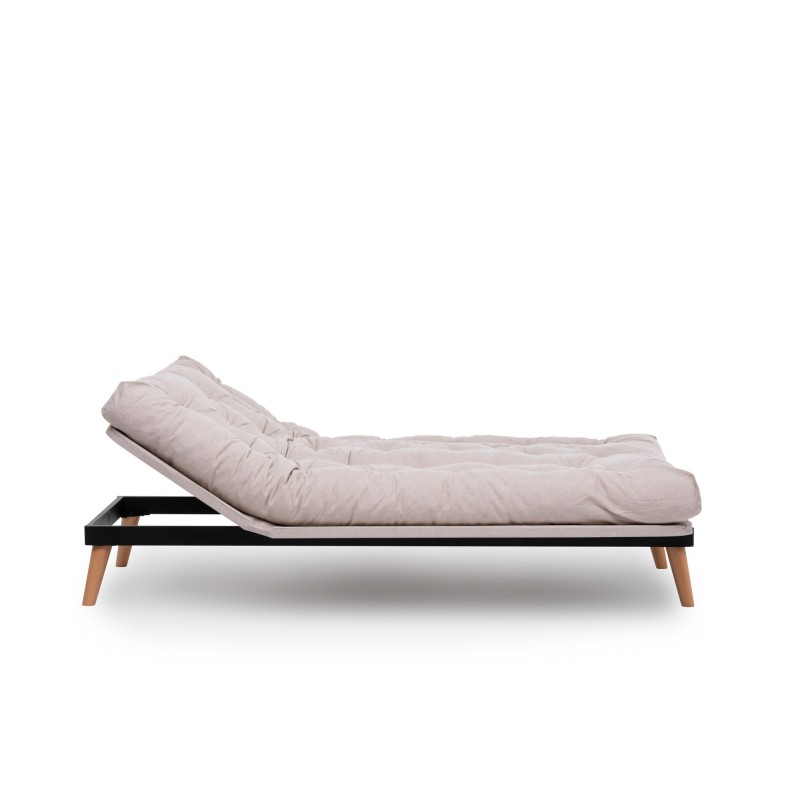 3-Seat Sofa-Bed Saki - Cream Cream