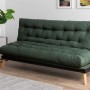 3-Seat Sofa-Bed Saki - Green Green