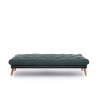 3-Seat Sofa-Bed Saki - Green Green