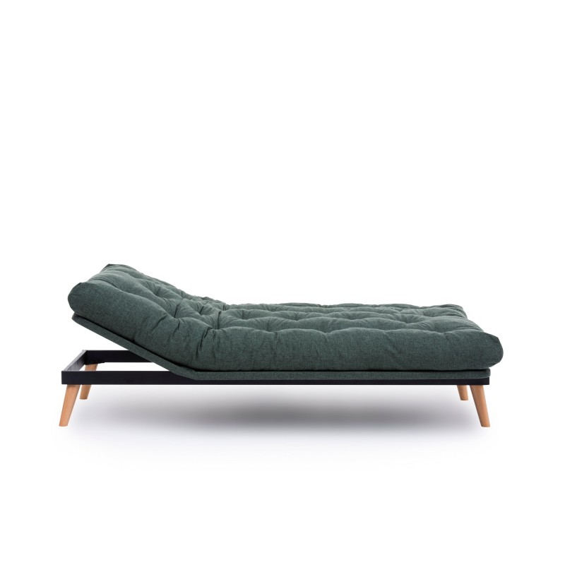 3-Seat Sofa-Bed Saki - Green Green