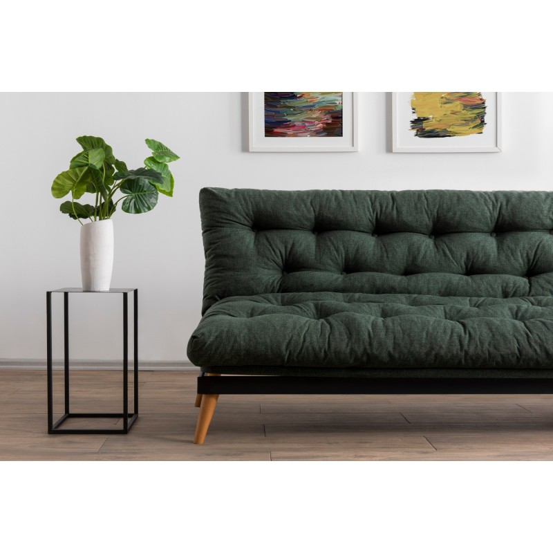 3-Seat Sofa-Bed Saki - Green Green