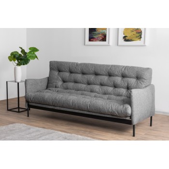 3-Seat Sofa-Bed Renge - Light Grey Light Grey
