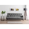 3-Seat Sofa-Bed Renge - Light Grey Light Grey