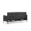 3-Seat Sofa-Bed Renge - Dark Grey Dark Grey