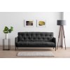 3-Seat Sofa-Bed Renge - Dark Grey Dark Grey