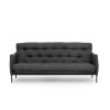 3-Seat Sofa-Bed Renge - Dark Grey Dark Grey