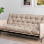 3-Seat Sofa-Bed Renge - Cream Cream