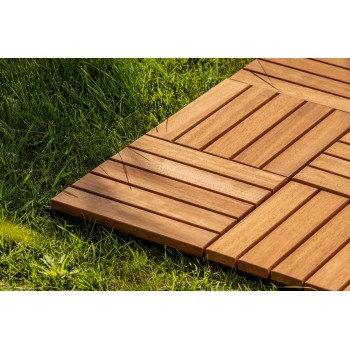 Deck Tile Set (10 Pieces) Tile Deck Brown