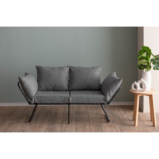 2-Seat Sofa-Bed Viper 2-Seater - Light Grey Light Grey