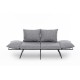 2-Seat Sofa-Bed Viper 2-Seater - Light Grey Light Grey
