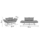 2-Seat Sofa-Bed Viper 2-Seater - Light Grey Light Grey