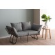 2-Seat Sofa-Bed Viper 2-Seater - Light Grey Light Grey
