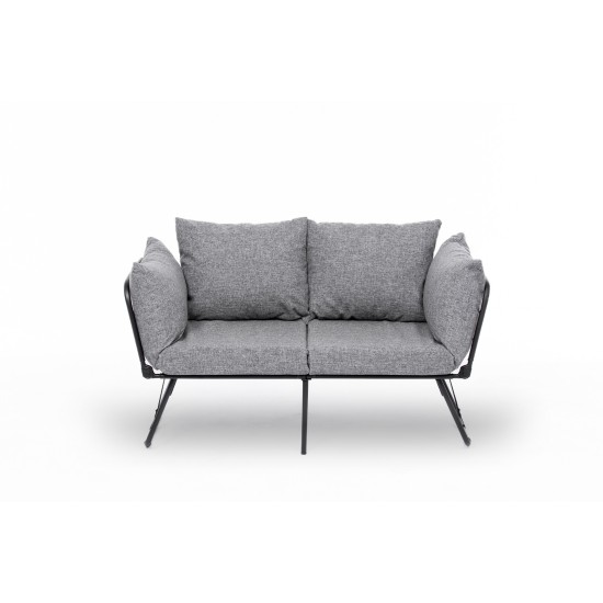 2-Seat Sofa-Bed Viper 2-Seater - Light Grey Light Grey