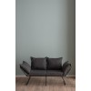 Καναπές Κρεβάτι Διθέσιος - Viper - Χρώμα Σκούρο Γκρι - 100x42x40εκ