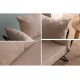 Καναπές Κρεβάτι Διθέσιος - Viper - Χρώμα Cream - 100x42x40εκ