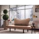 Atelier del Sofa 2-Seat Sofa-Bed Chatto - Light Brown Light Brown