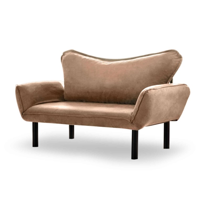 Atelier del Sofa 2-Seat Sofa-Bed Chatto - Light Brown Light Brown