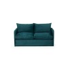 Καναπές Κρεβάτι Διθέσιος - Saga - Χρώμα Πετρόλ - 120x49x46εκ