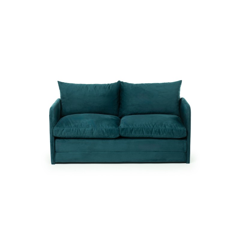 Καναπές Κρεβάτι Διθέσιος - Saga - Χρώμα Πετρόλ - 120x49x46εκ