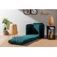 1-Seat Sofa-Bed Saga Single - Petrol Green Petrol Green 1-Seat Sofa-Bed Saga Single - Petrol Green Petrol Green