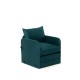 1-Seat Sofa-Bed Saga Single - Petrol Green Petrol Green 1-Seat Sofa-Bed Saga Single - Petrol Green Petrol Green