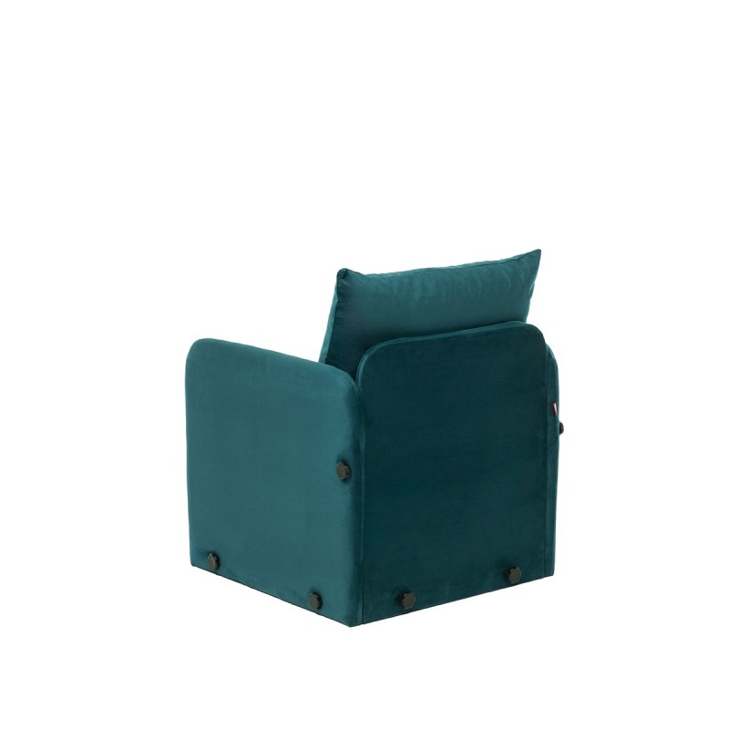 1-Seat Sofa-Bed Saga Single - Petrol Green Petrol Green