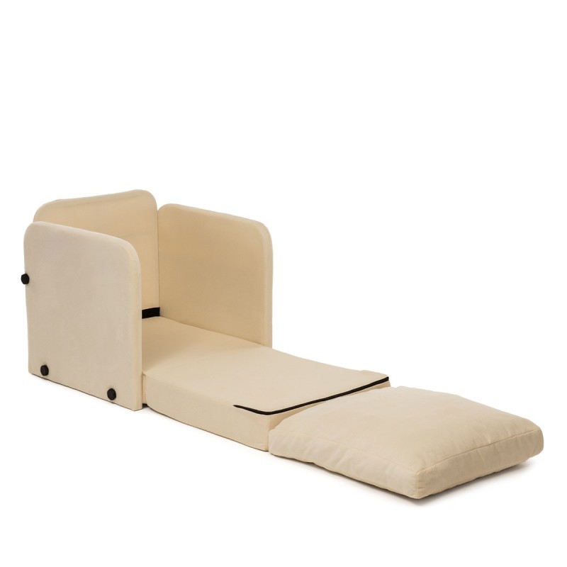 1-Seat Sofa-Bed Saga Single - Cream Cream