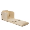 1-Seat Sofa-Bed Saga Single - Cream Cream