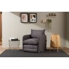 1-Seat Sofa-Bed Saga Single - Grey Grey