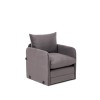 1-Seat Sofa-Bed Saga Single - Grey Grey