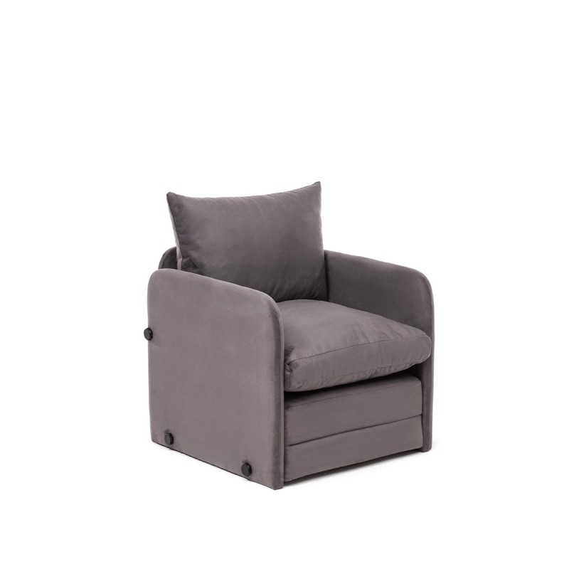 1-Seat Sofa-Bed Saga Single - Grey Grey