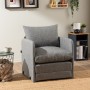 1-Seat Sofa-Bed Saga Single - Light Grey Light Grey