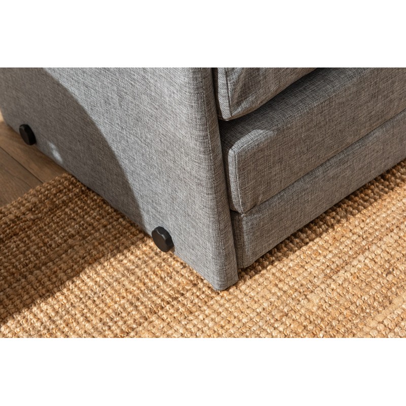 1-Seat Sofa-Bed Saga Single - Light Grey Light Grey