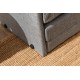 1-Seat Sofa-Bed Saga Single - Light Grey Light Grey 1-Seat Sofa-Bed Saga Single - Light Grey Light Grey