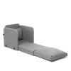 1-Seat Sofa-Bed Saga Single - Light Grey Light Grey