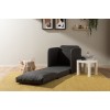 1-Seat Sofa-Bed Saga Single - Dark Grey Dark Grey