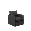 1-Seat Sofa-Bed Saga Single - Dark Grey Dark Grey