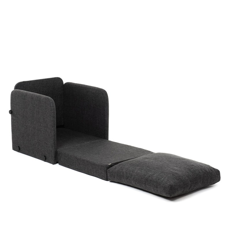 1-Seat Sofa-Bed Saga Single - Dark Grey Dark Grey
