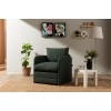 1-Seat Sofa-Bed Saga Single - Green Green
