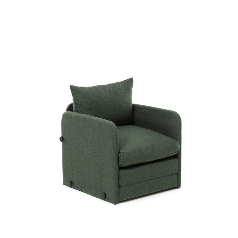1-Seat Sofa-Bed Saga Single - Green Green