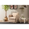 1-Seat Sofa-Bed Saga Single - Beige Beige