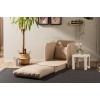 1-Seat Sofa-Bed Saga Single - Beige Beige