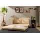 Καναπές Κρεβάτι Διθέσιος - Saga XL - Χρώμα Cream- 140x49x46εκ