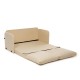 Καναπές Κρεβάτι Διθέσιος - Saga XL - Χρώμα Cream- 140x49x46εκ