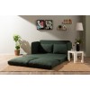 Καναπές Κρεβάτι Διθέσιος - Saga XL - Χρώμα Πράσινο - 140x49x46εκ