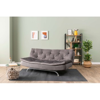 3-Seat Sofa-Bed Rivo - Grey Grey