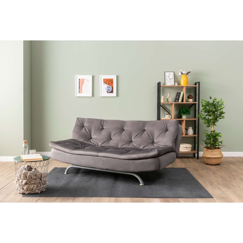 3-Seat Sofa-Bed Rivo - Grey Grey