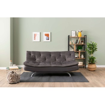 3-Seat Sofa-Bed Rivo - Grey Grey