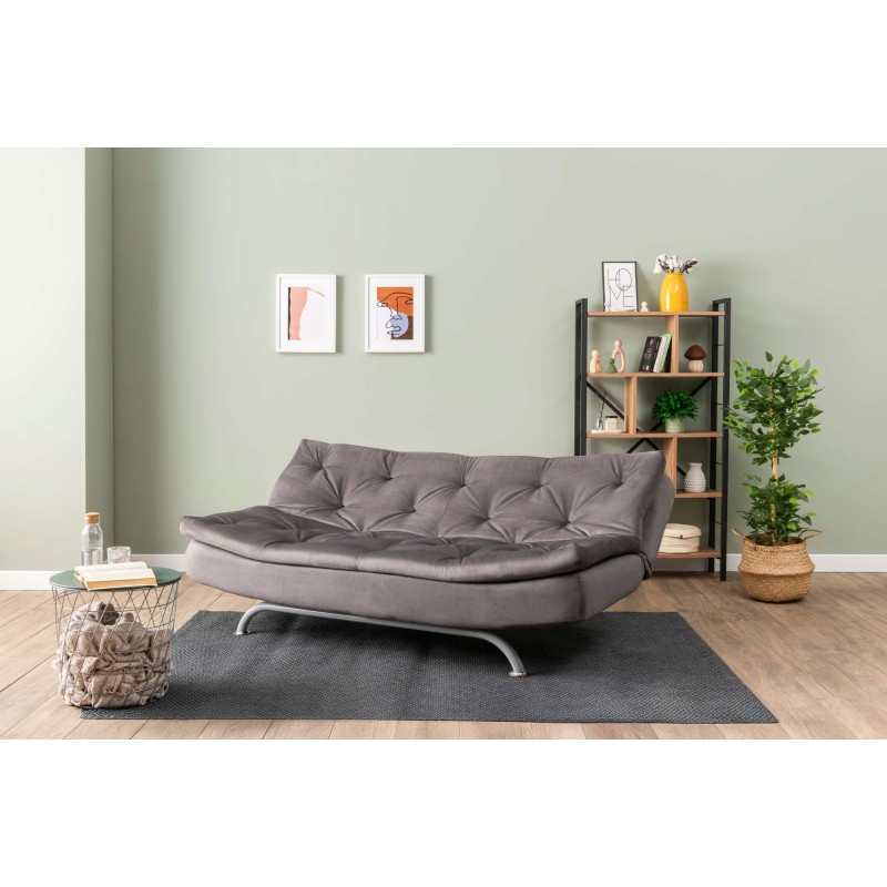 3-Seat Sofa-Bed Rivo - Grey Grey