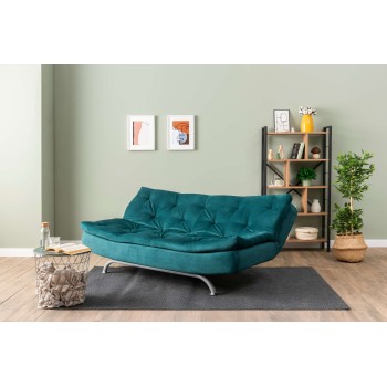 3-Seat Sofa-Bed Rivo - Petrol Green Petrol Green